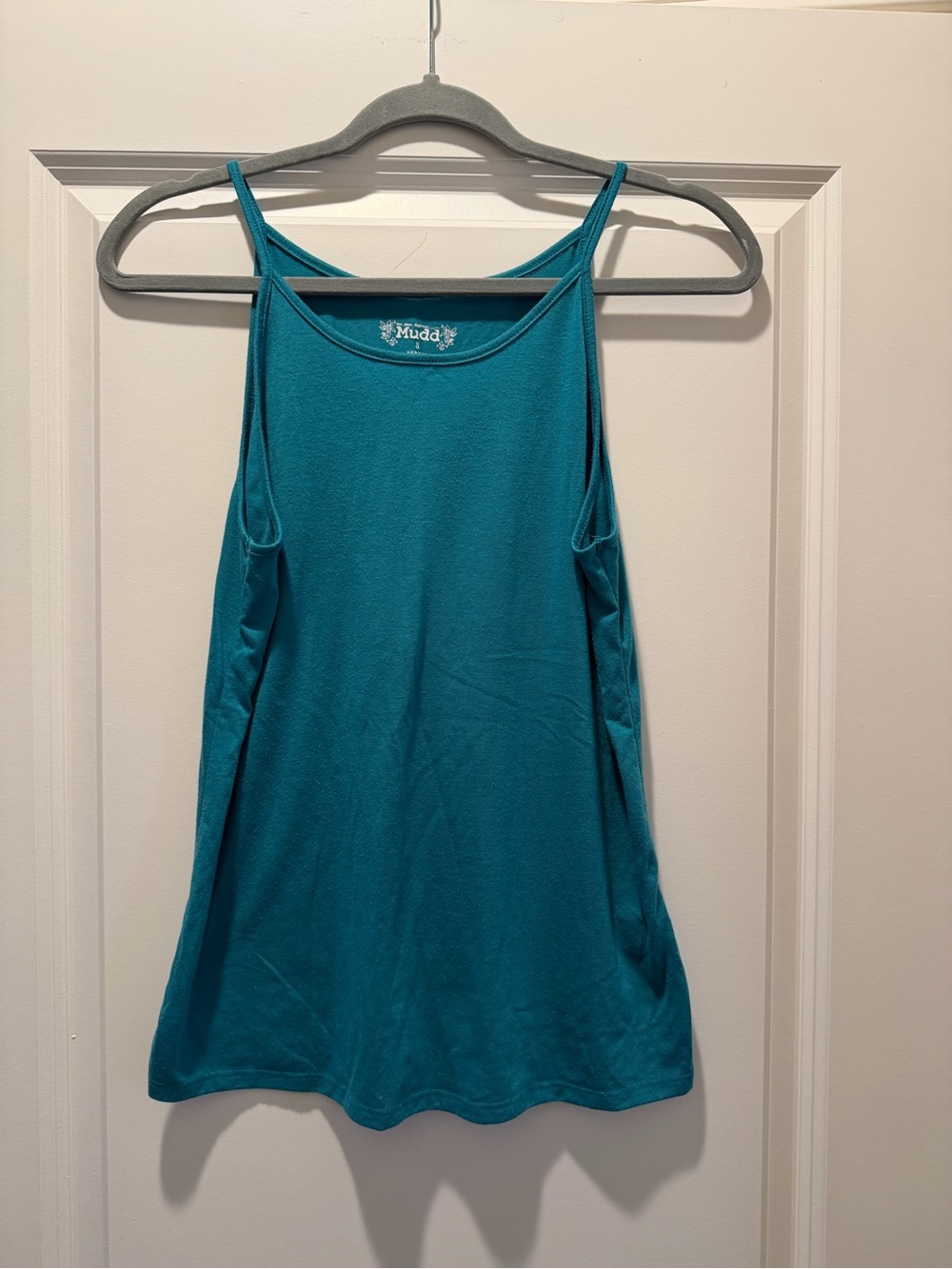 Mudd Teal Strappy Camisole Tank Top